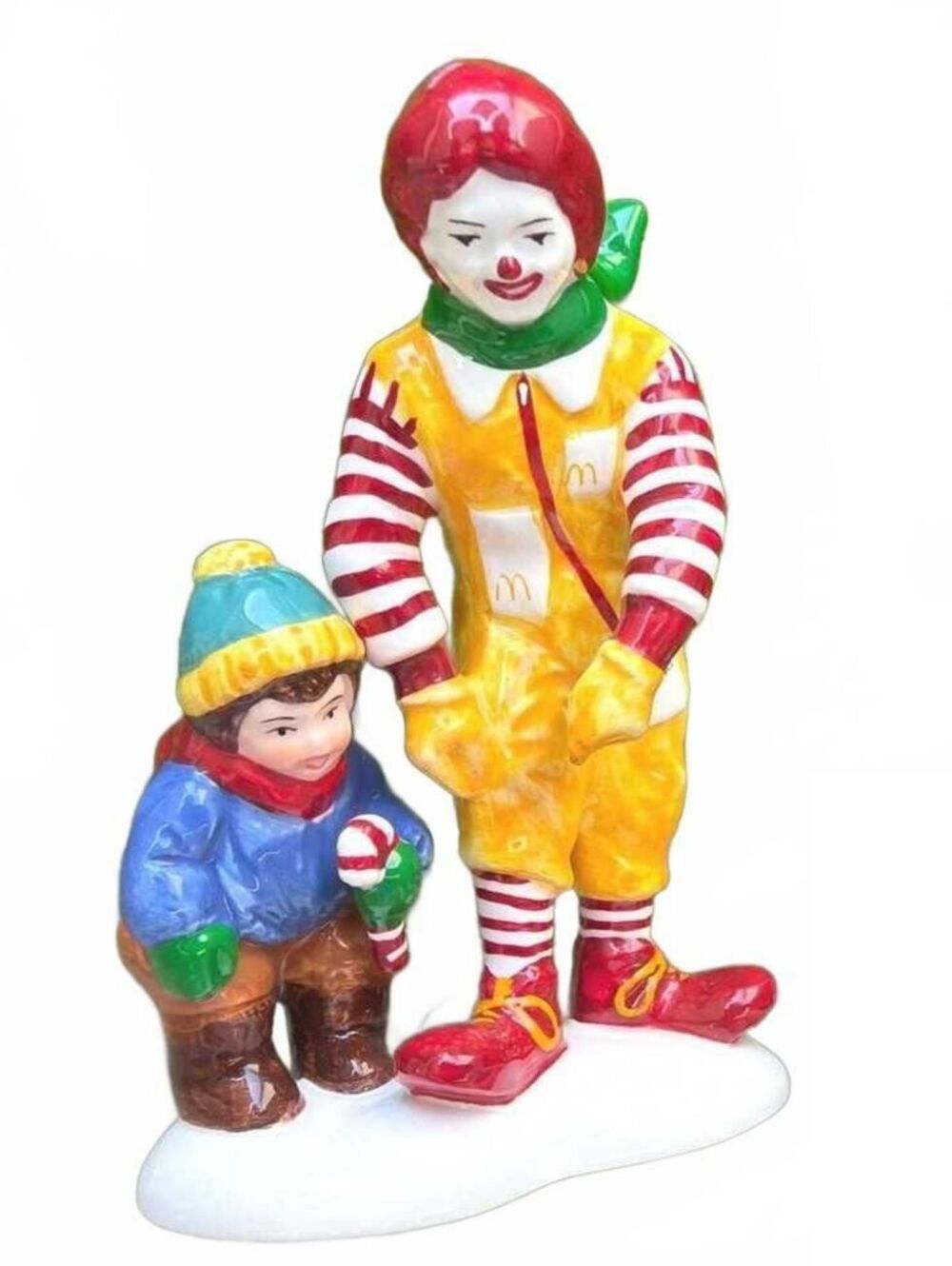Department 56 Snow Village Ronald McDonald Single Piece